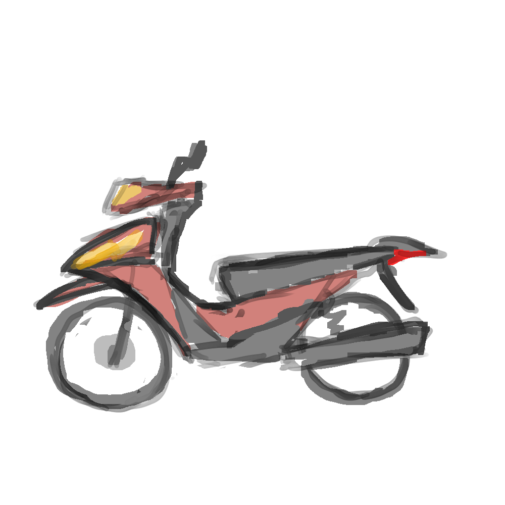 Motorbike concept sketch