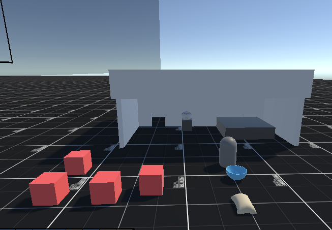 Early graybox shop prototype layout