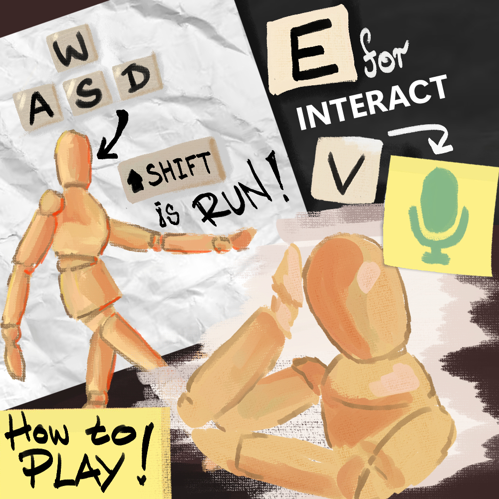 Tutorial poster used in the lobby